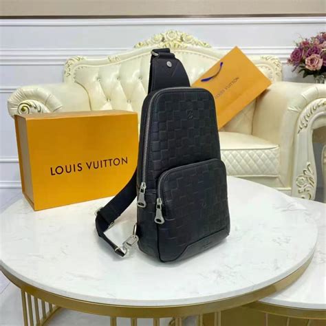 louis vuitton avenue sling bag used|Louis Vuitton Avenue Sling Bag Damier Infini Leather .